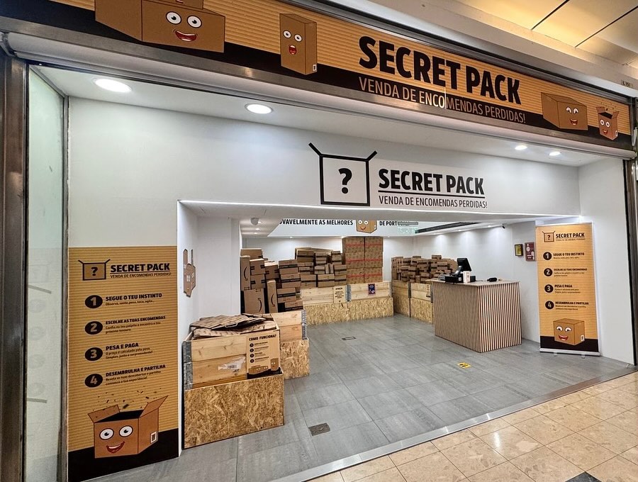 Loja física Secret Pack Portugal